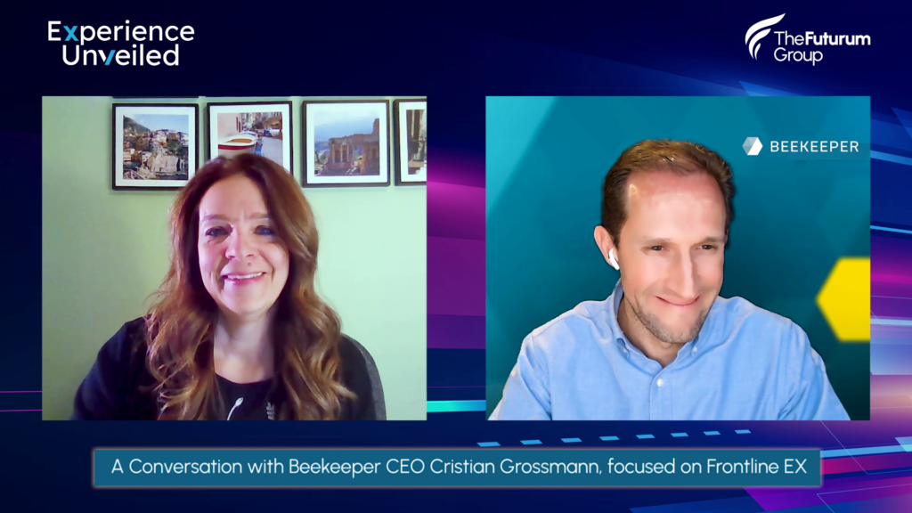 Experience Unveiled: A Conversation with Beekeeper CEO Cristian Grossmann, focused on Frontline EX