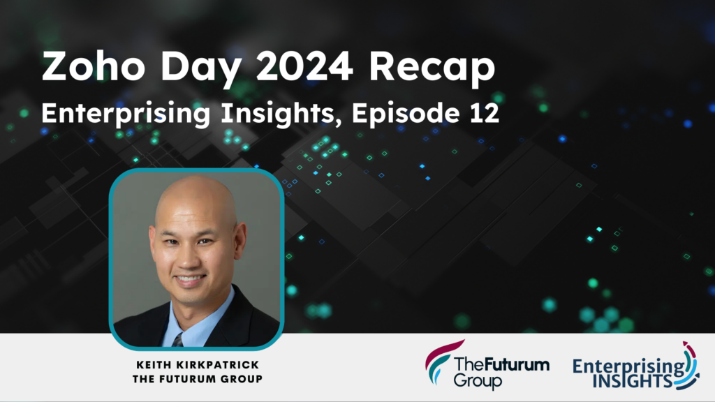 Enterprising Insights: Episode 12 – Zoho Day 2024 Recap