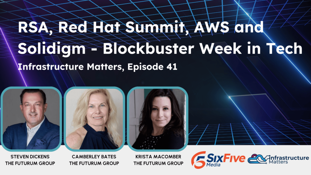 RSA, Red Hat Summit, AWS and Solidigm - Blockbuster Week in Tech - Infrastructure Matters, Ep 41