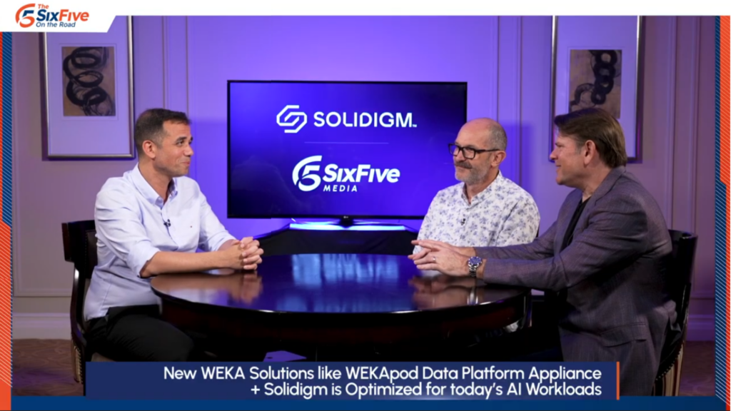 New WEKA Solutions like WEKApod Data Platform Appliance lets Storage Keep up with Today’s AI Workloads - Six Five On the Road