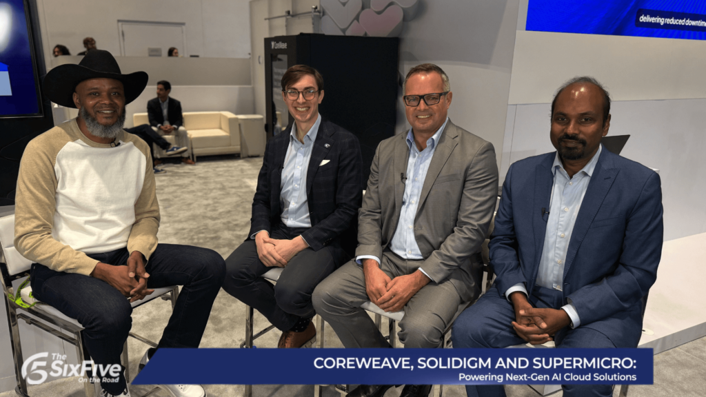 Solidigm, CoreWeave, and Supermicro: Powering Next-Gen AI Cloud Solutions - Six Five Media at NVIDIA GTC