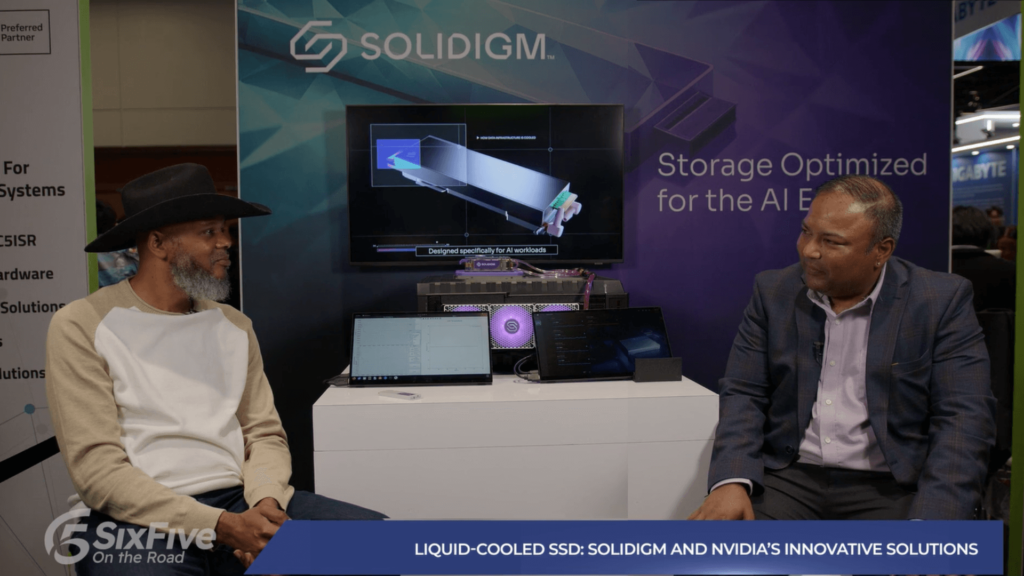 Liquid-Cooled SSD: Solidigm and NVIDIA’s Innovative Solutions - Six Five Media at NVIDIA GTC